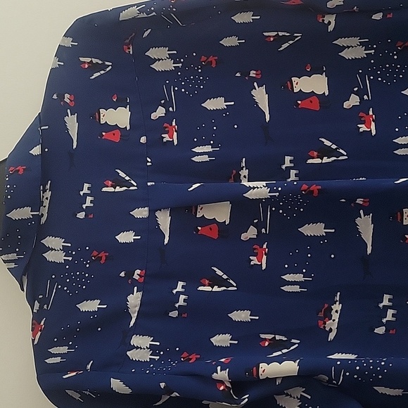 Express christmas tree snowman portofino top - Picture 6 of 6